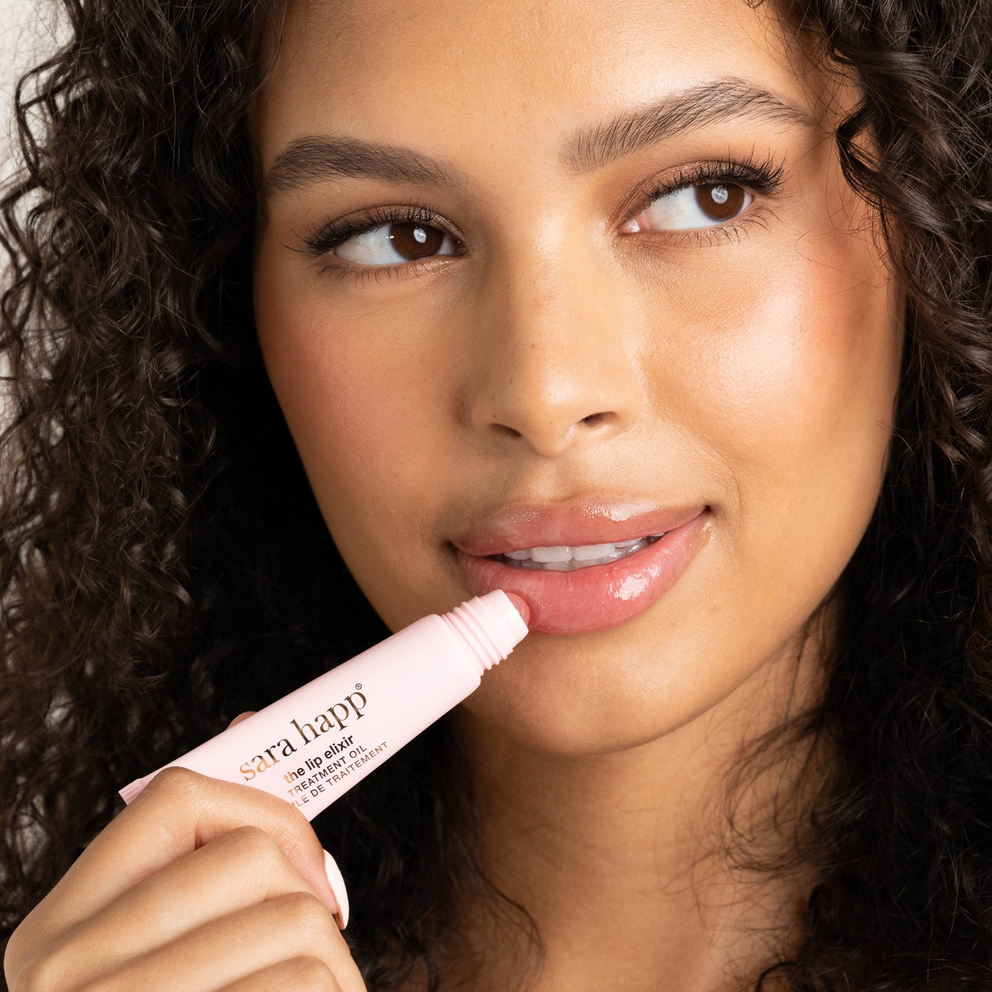 The Lip Elixir - Luxury Lip Oil with Rose Quartz Rollerball
