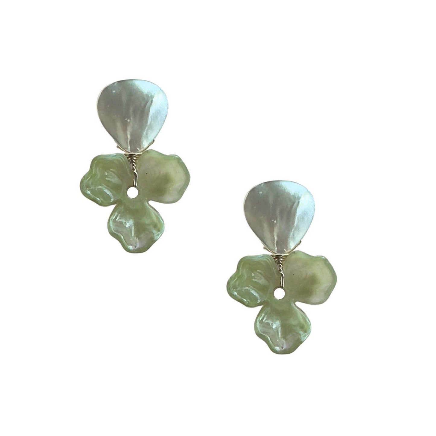 Trillium Drop Earrings