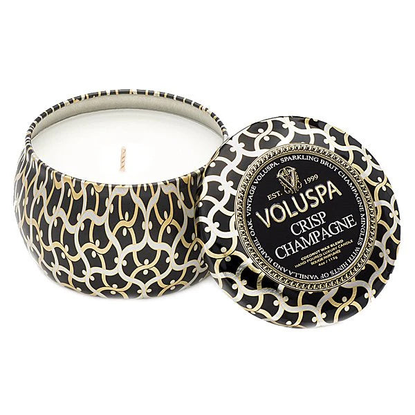 Crisp Champagne Mini Tin Candle