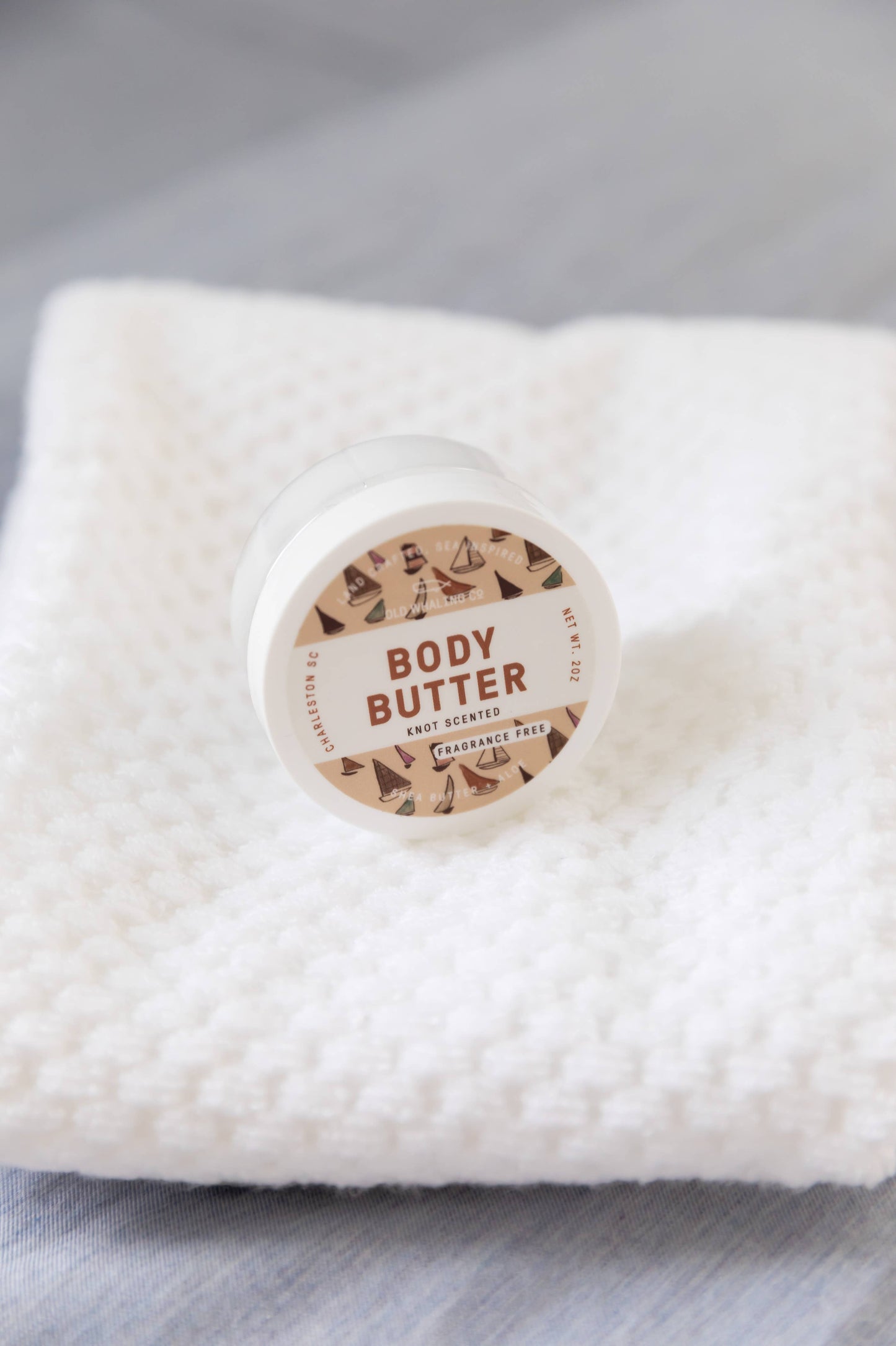 Knot Scented (Fragrance Free) Body Butter (2oz)