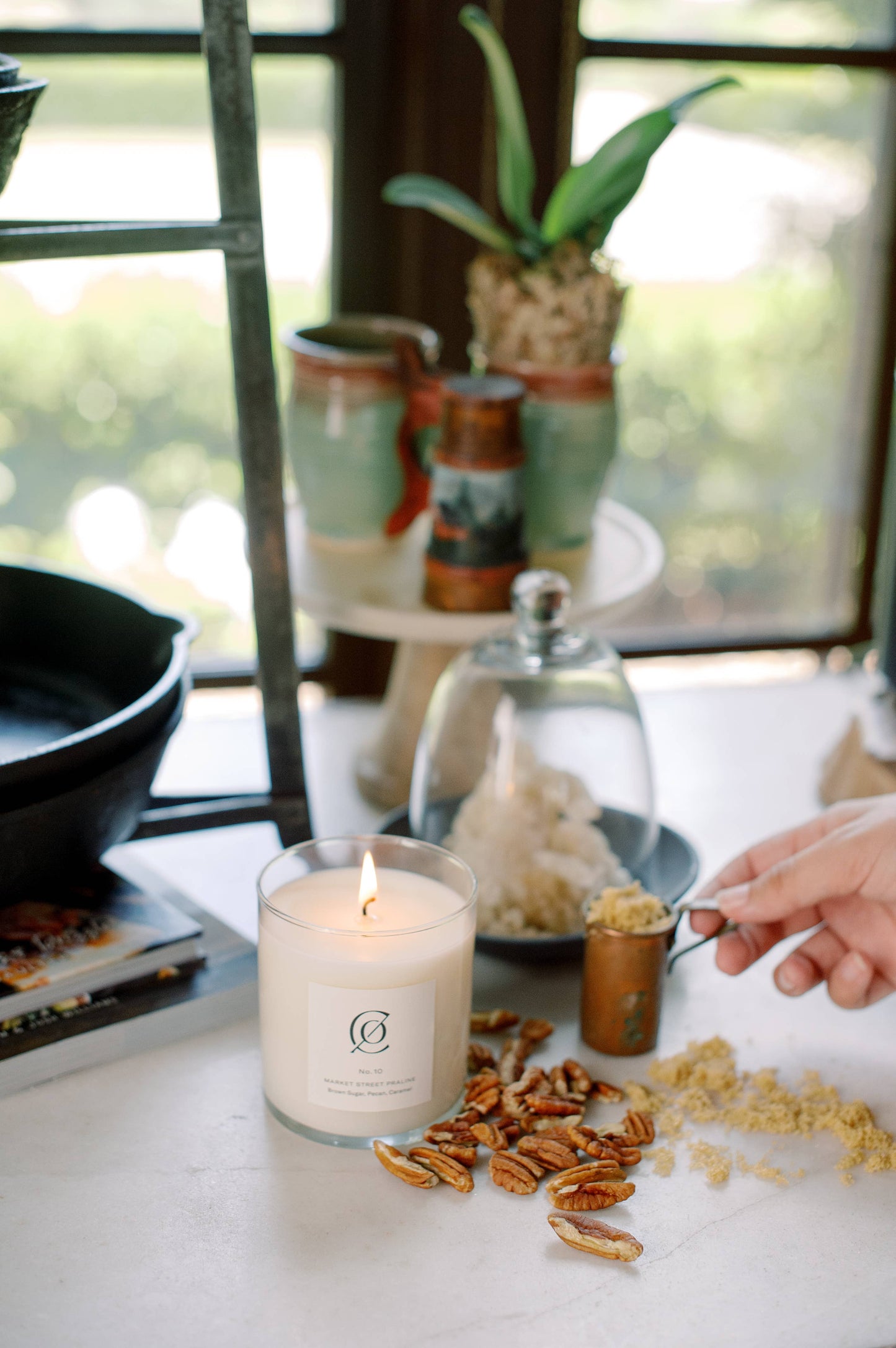 No. 10 Market Street Praline Soy Candle