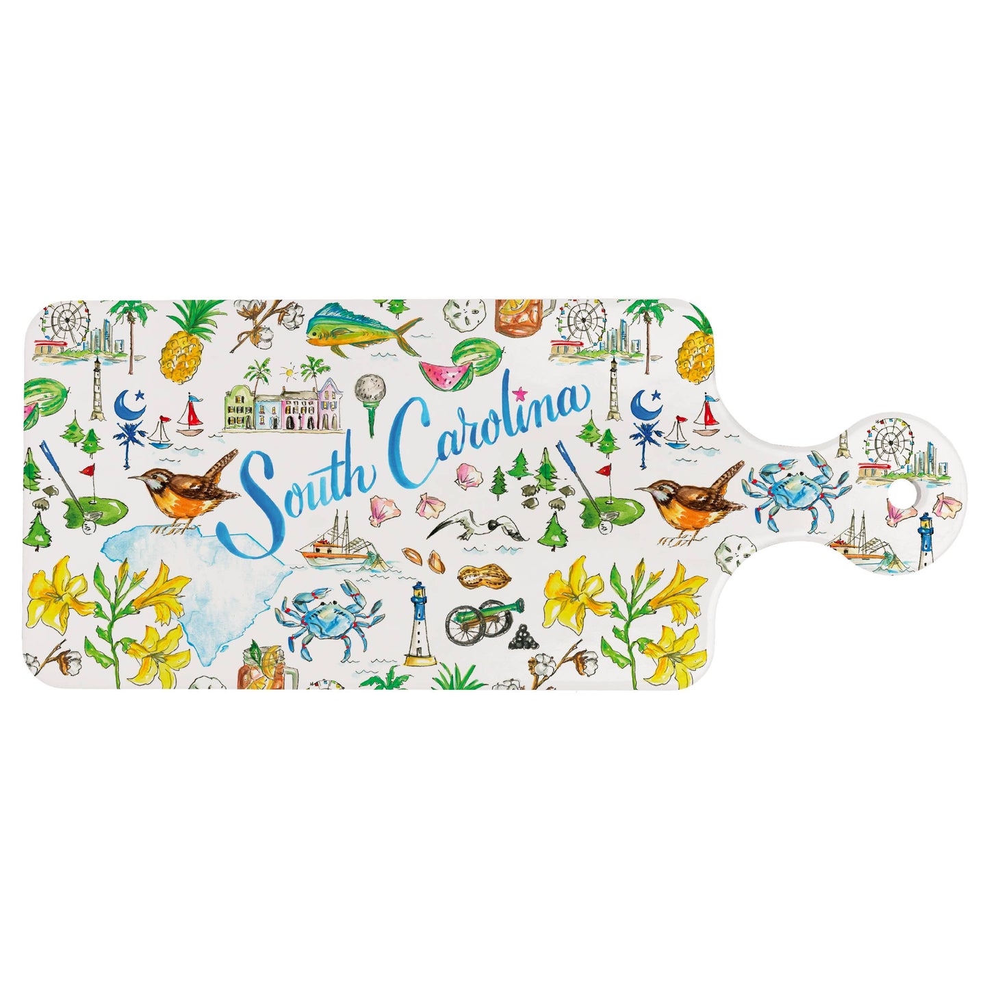 South Carolina SC State Collection CUTErie Board