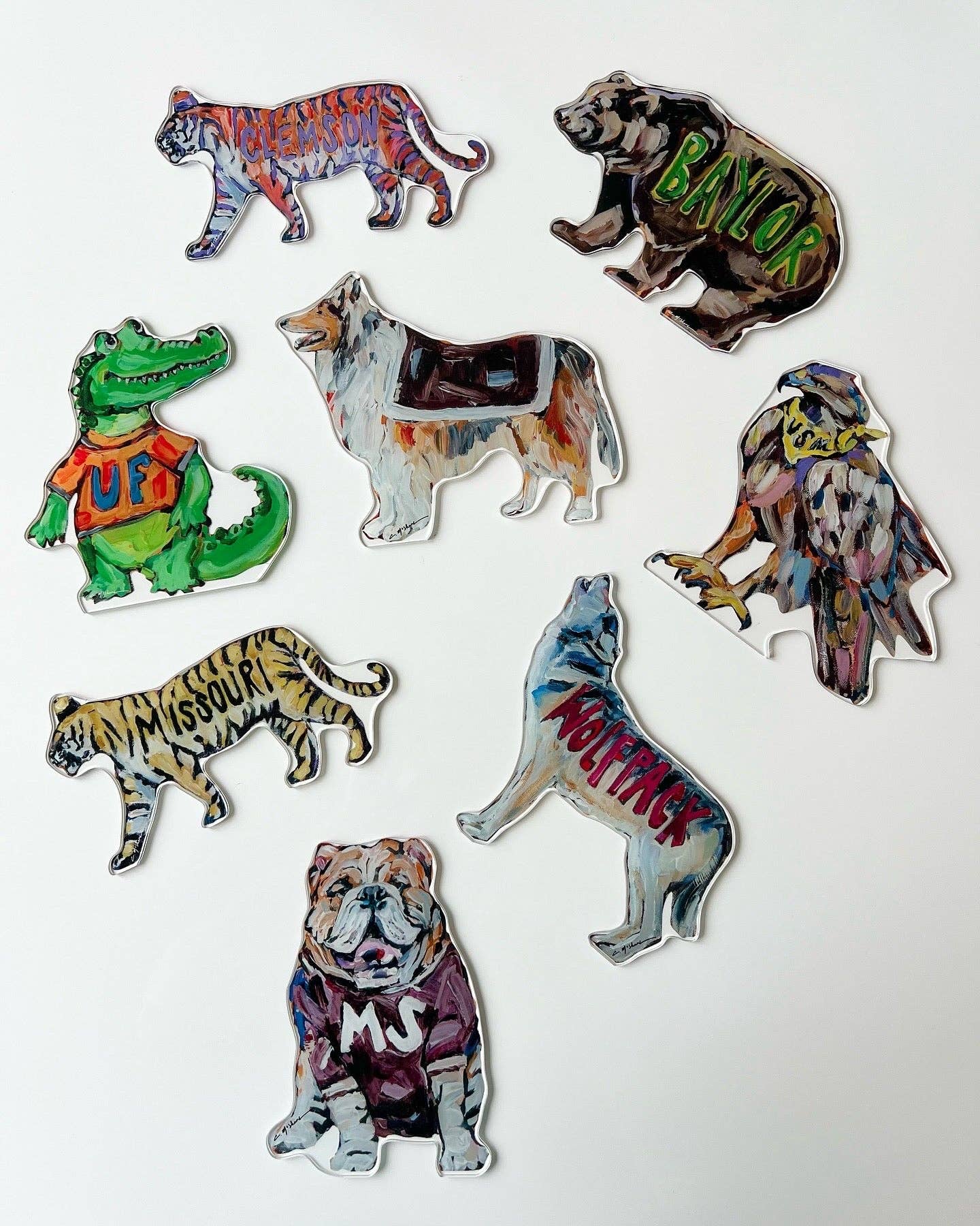 "Clemson Tiger" Acrylic