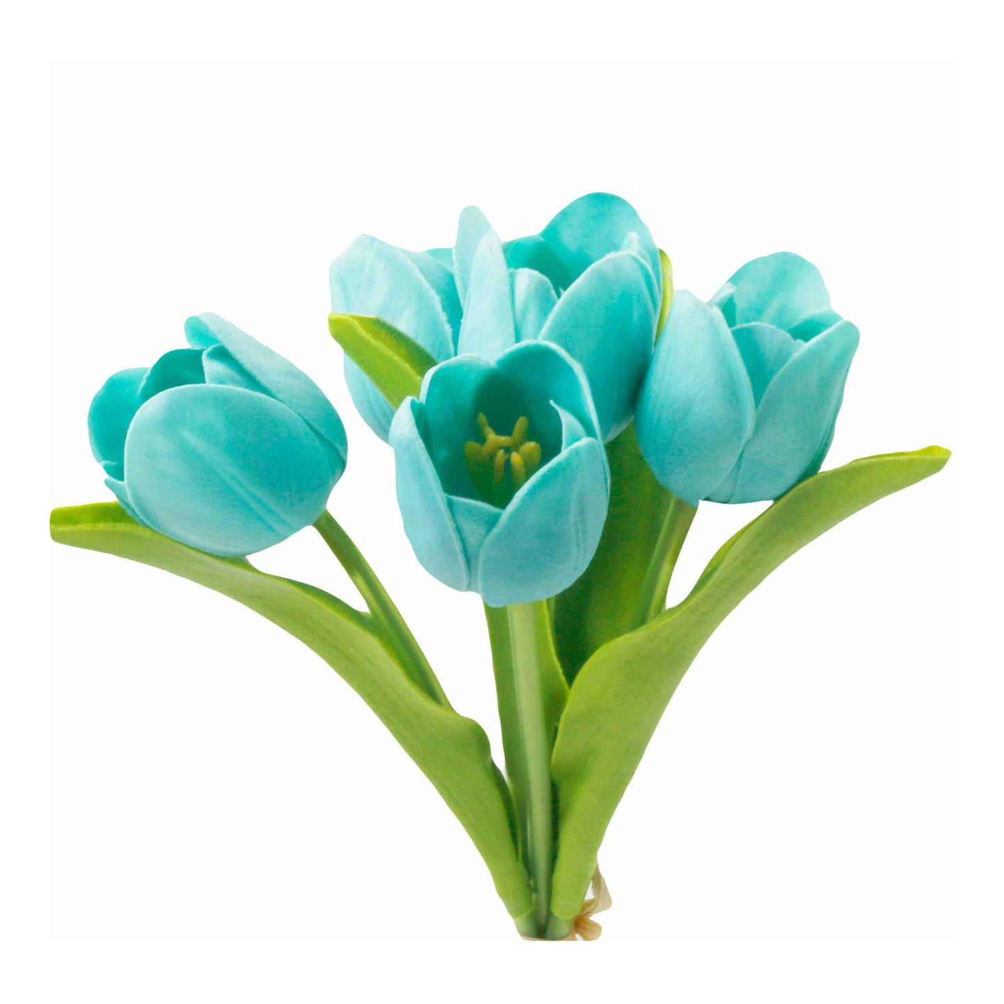 Pack of 5-stems Real Touch medium open tulip