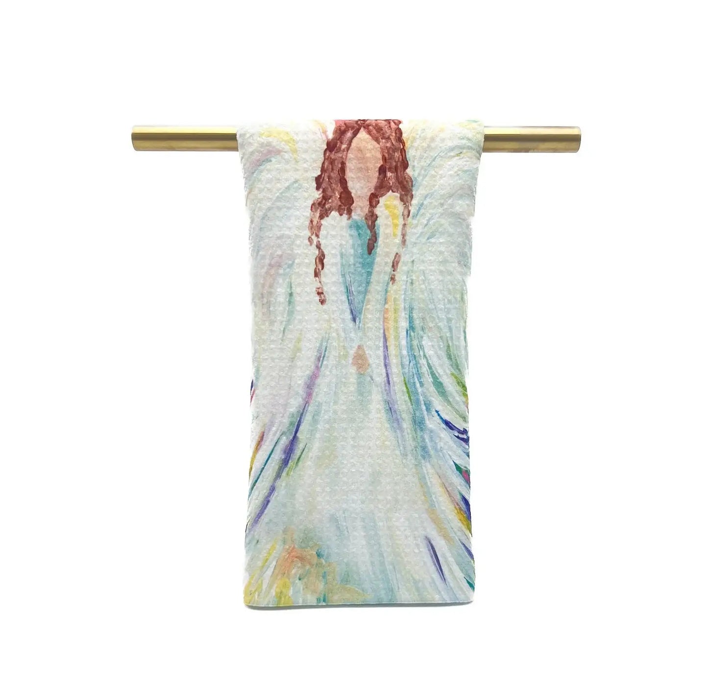 Colorful Angel Tea Towel