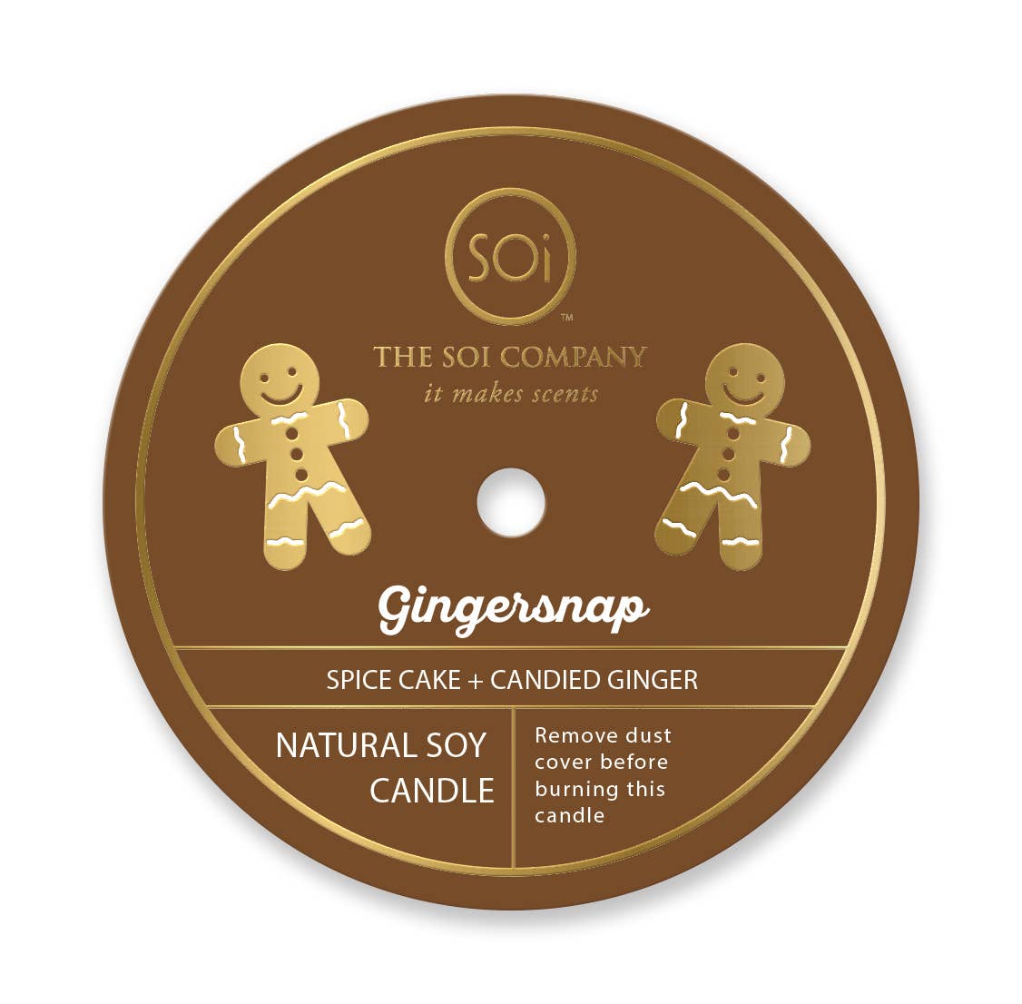 Gingersnap 12oz Icon Candle