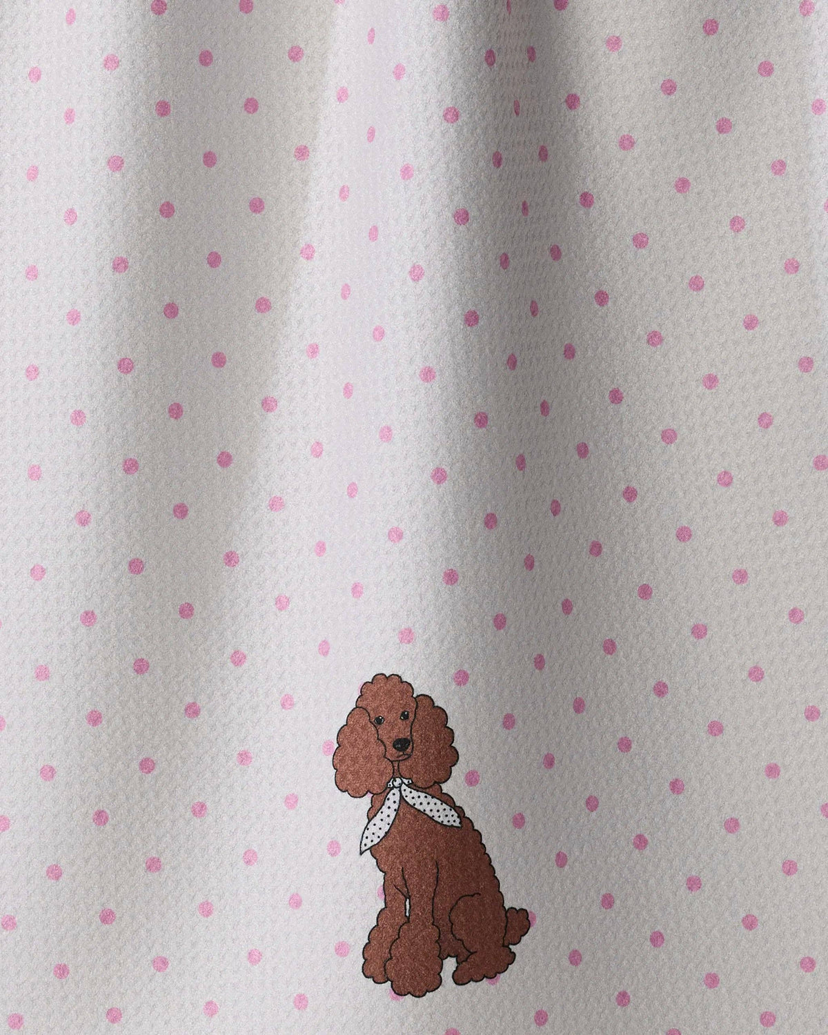 Poodle Charm Tea Towel