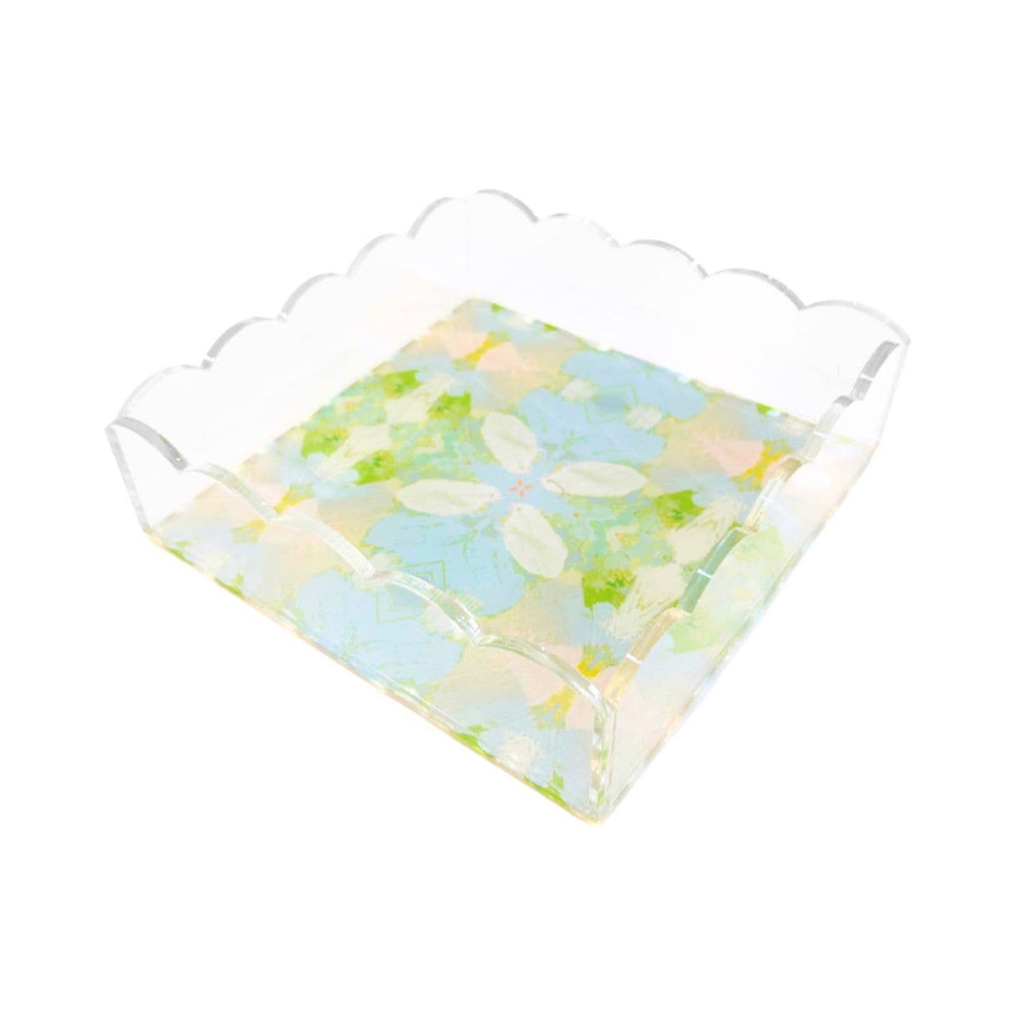 Elephant Falls Scalloped Tray Small