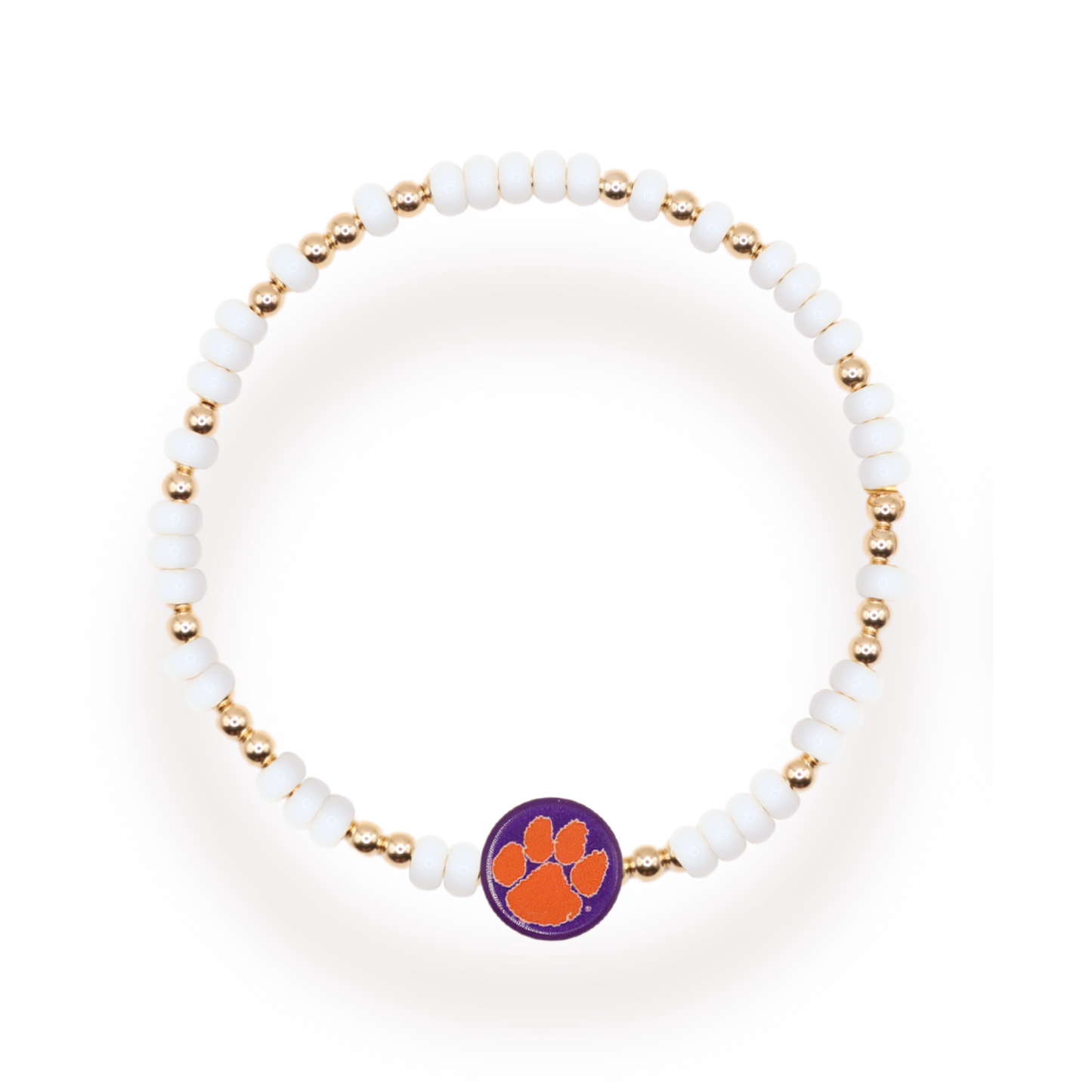 Clemson/Tigers Logo Bracelet