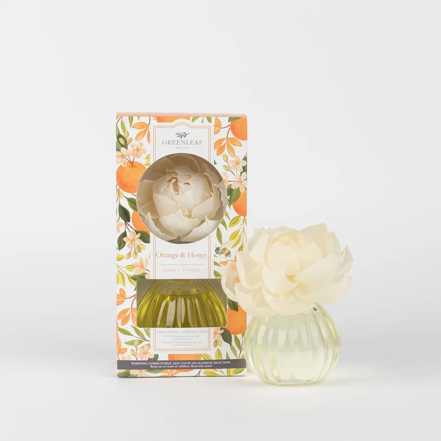 Orange and Honey Greenleaf Flower Diffuser
