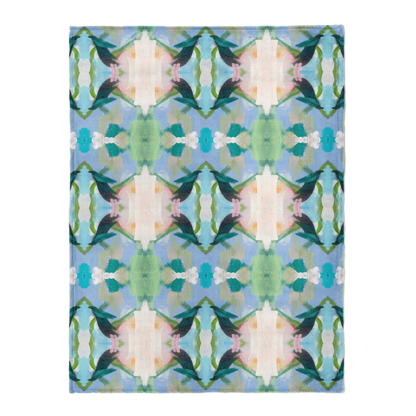 Island House Fleece Blanket | Laura Park