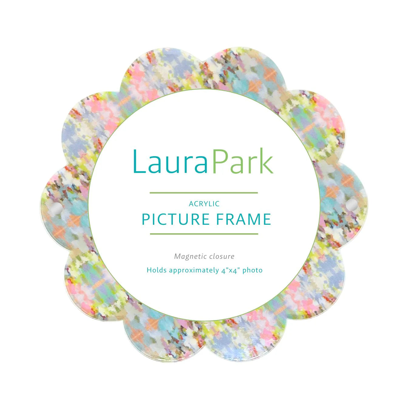 Brooks Avenue Round Acrylic Picture Frame