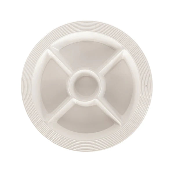 Melamine Round Divided Dish NF