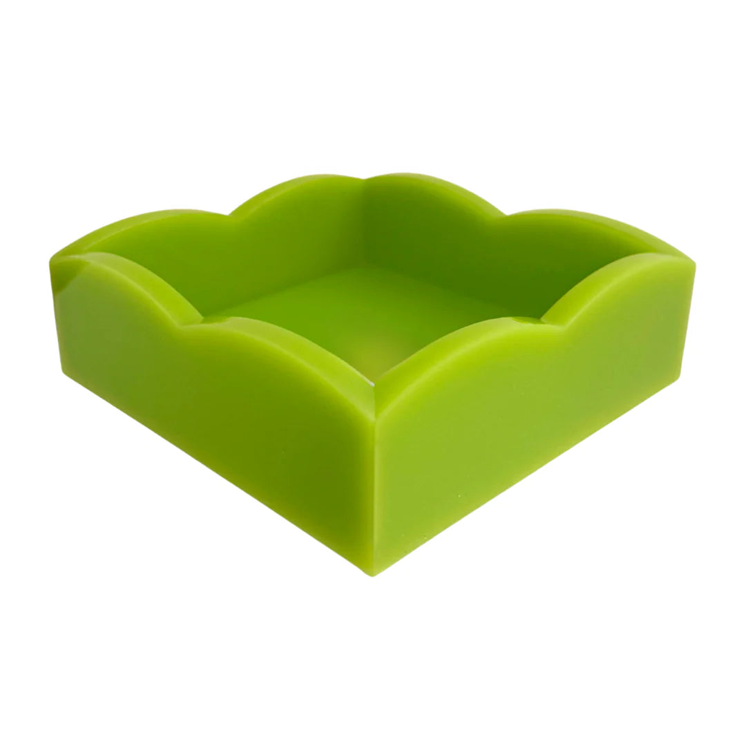 Acrylic Scallop Cocktail Napkin Holder | Laura Park