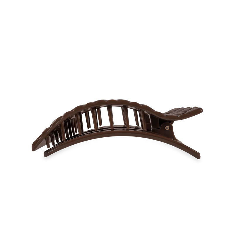 Truly Taupe Quilted Rectangle Clip
