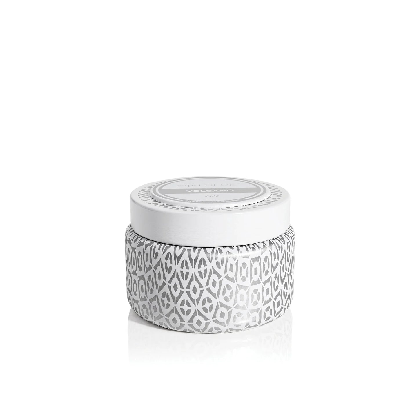 White Travel Tin Volcano