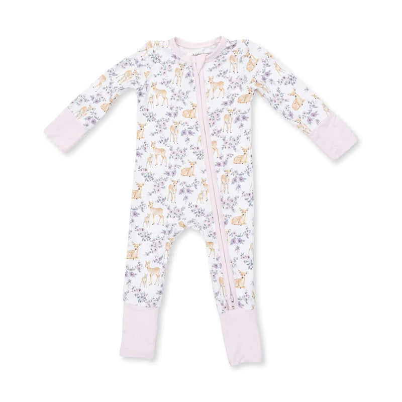 Floral Deer Convertible Romper