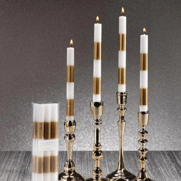 Modern & Festive Candlesticks | Set of 6