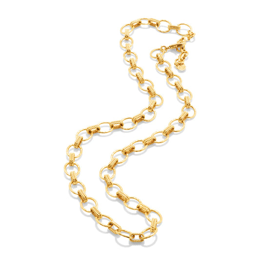 Cleopatra Small Link Necklace - Gold
