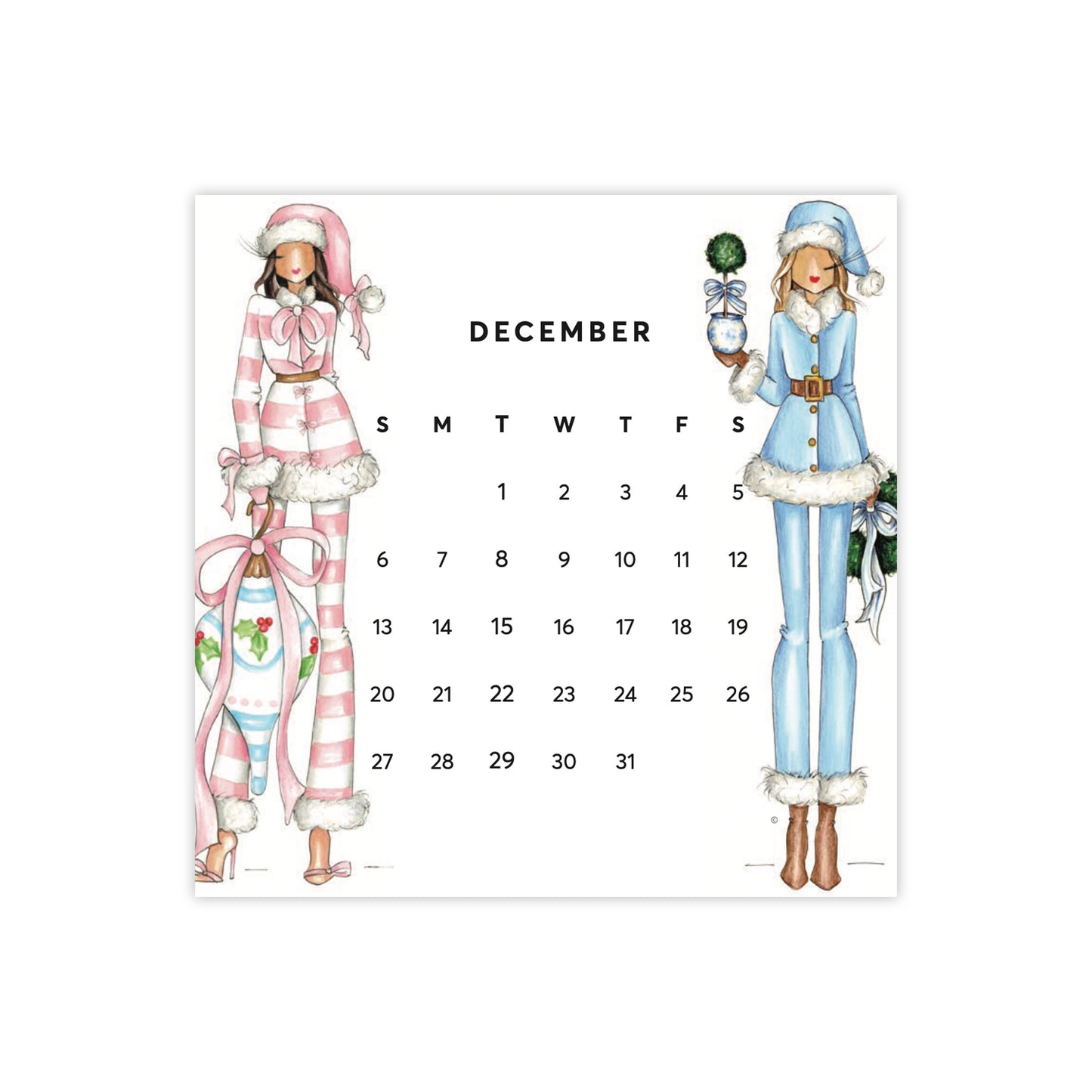2026 Desk Calendar