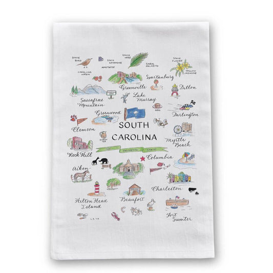 South Carolina Tea Towel