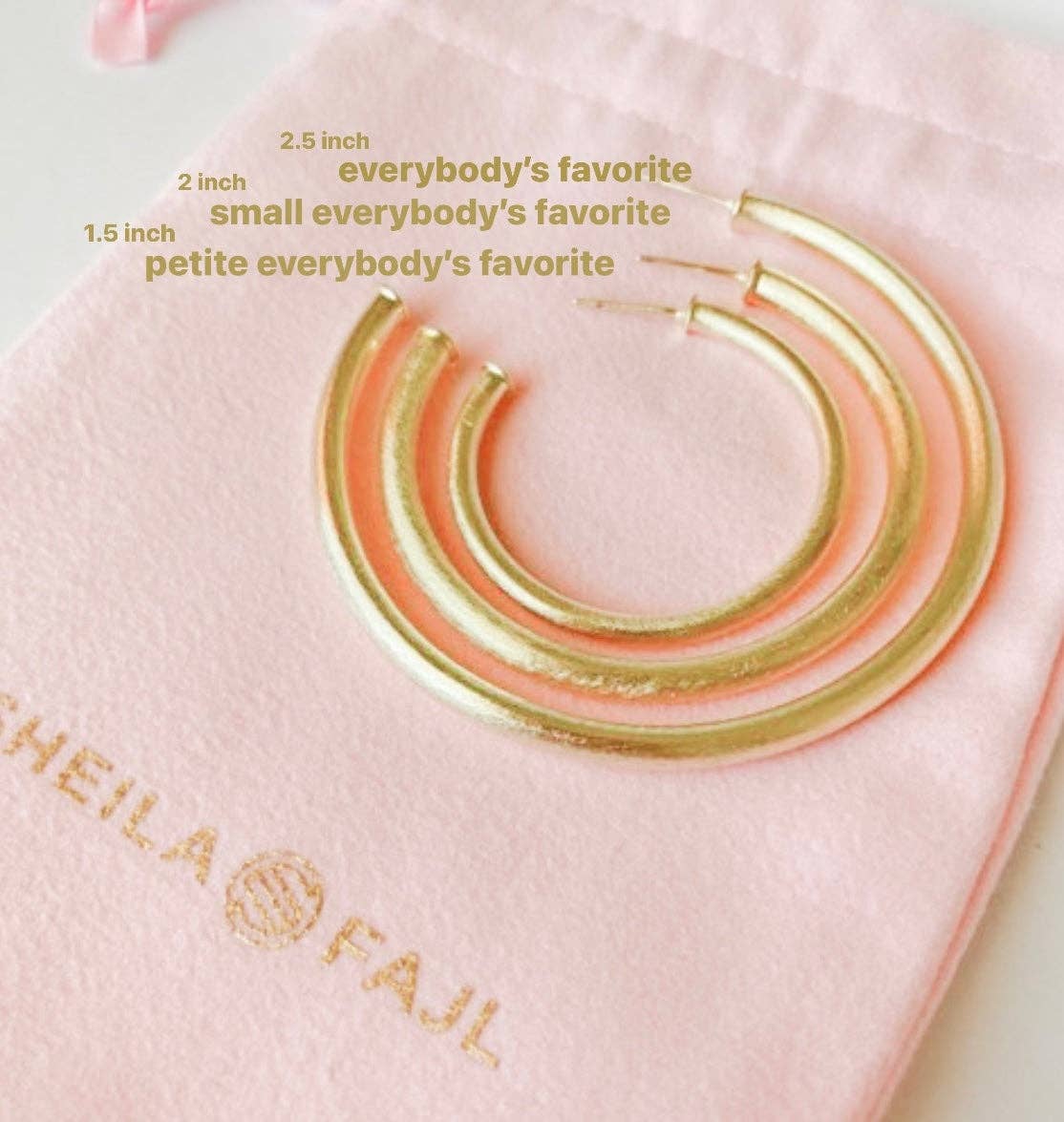 Everybody's Favorite Hoop Earrings