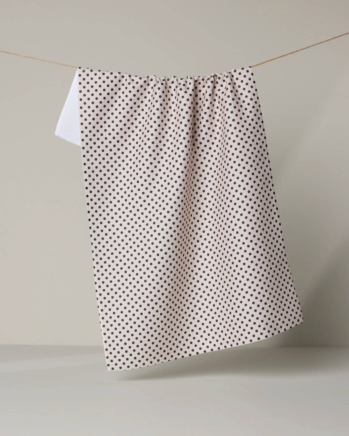Saddle Off White Tea Towel