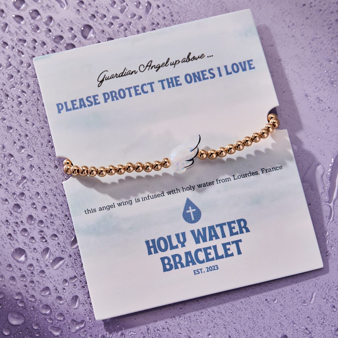 Holy Water Wing Bracelet