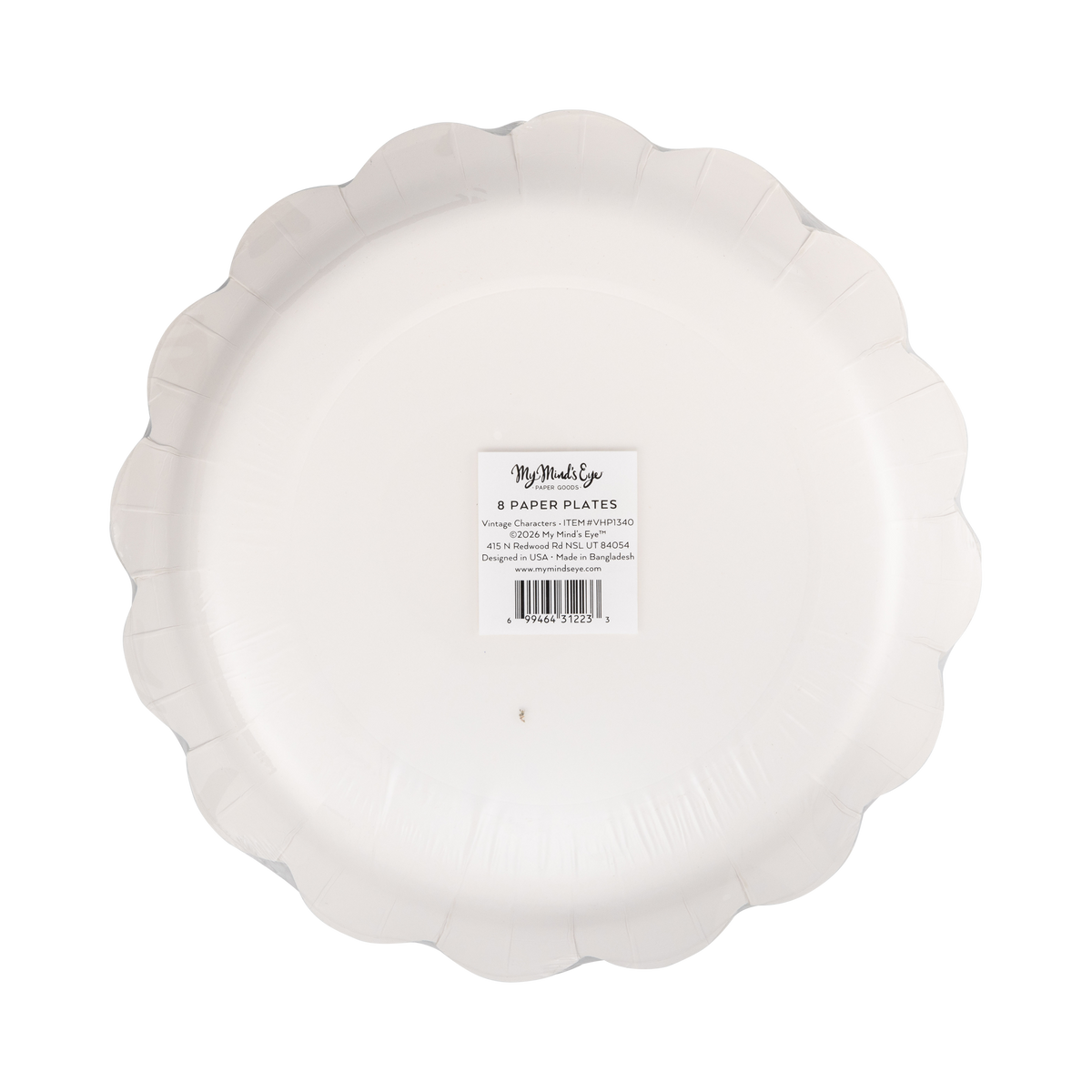 VHP1340 - Vintage Halloween Characters Plate