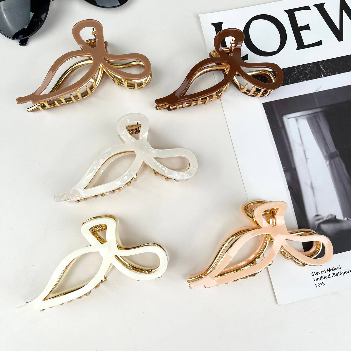 Oversize Butterfly Bow Hair Clip