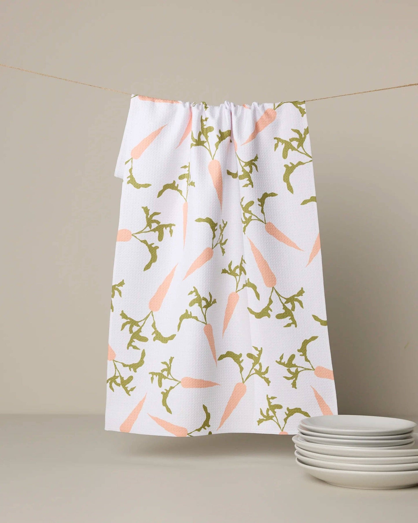 Carrot Toss Tea Towel