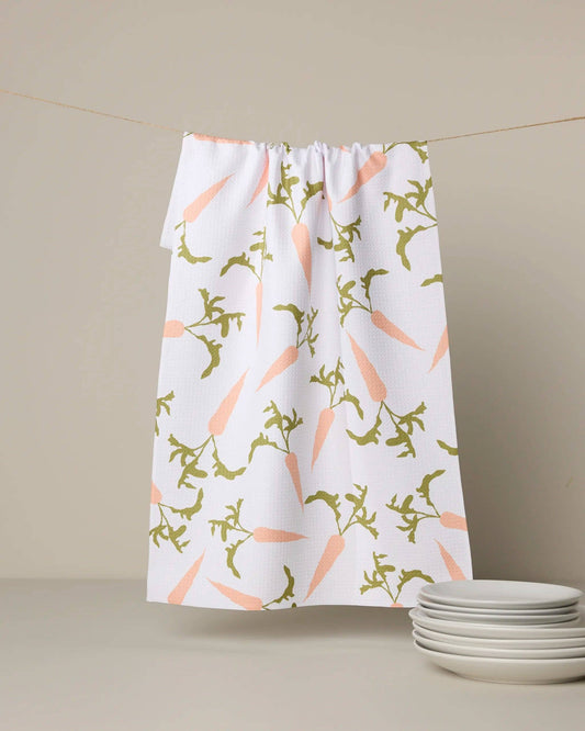 Carrot Toss Tea Towel