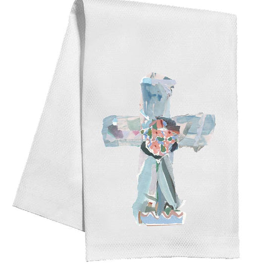 Blue Cross Kitchen Towel