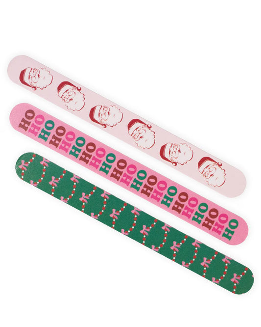 Candy Cane Cutie Nail File Set of 3