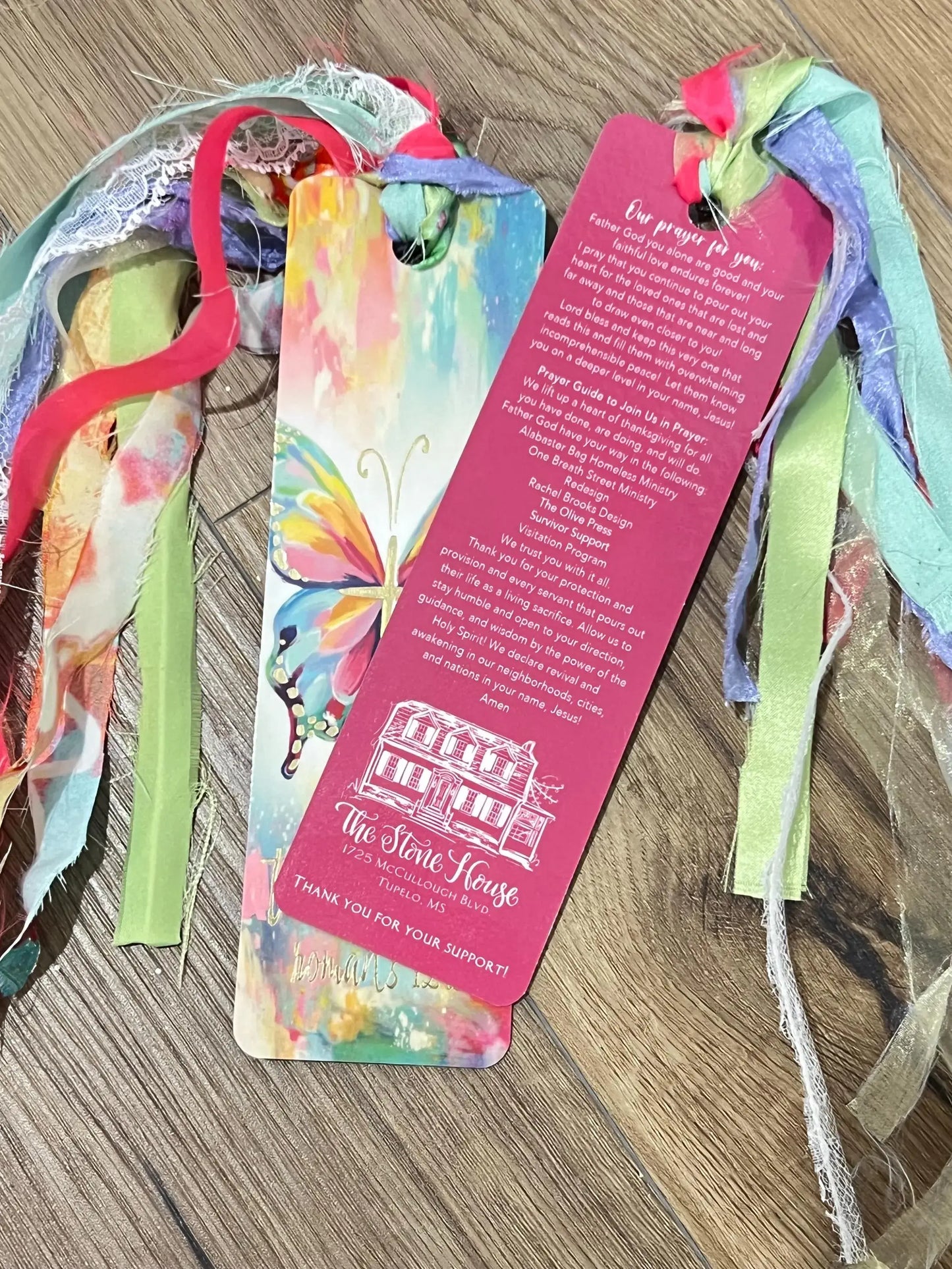 Be Transformed Butterfly Tassel Bible Bookmark