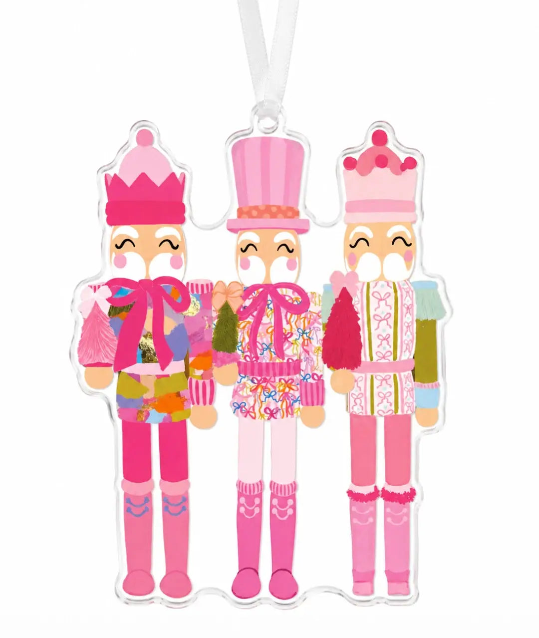 The Sugarplum Trio Acrylic Ornament
