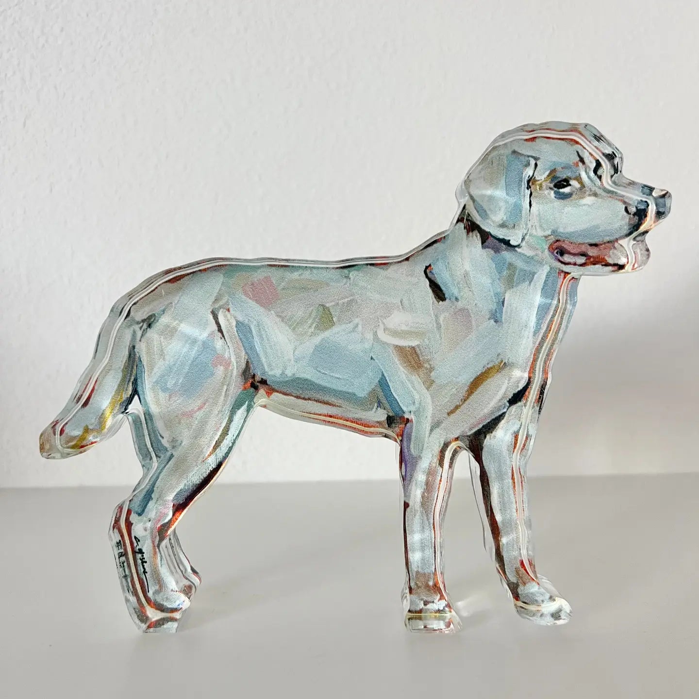 White Lab Mini Acrylic Block