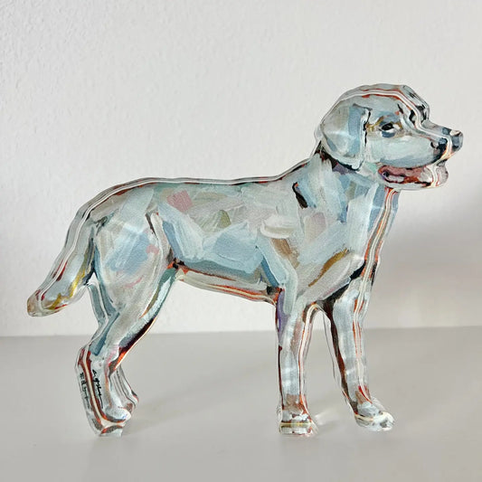 White Lab Mini Acrylic Block