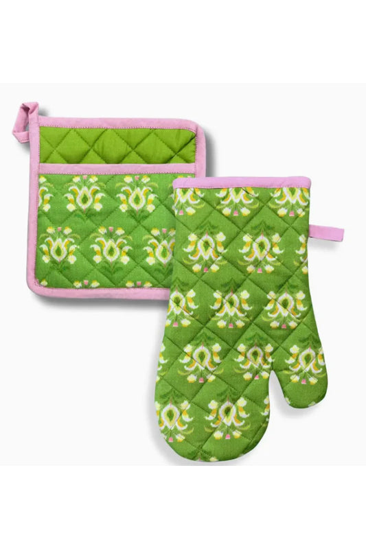 Oven Mitt Pot Holder Set | Laura Park