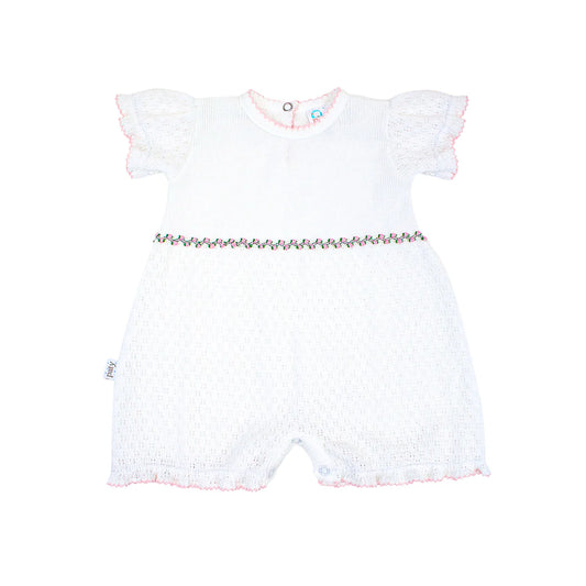 Ruth Bubble | White with Trim