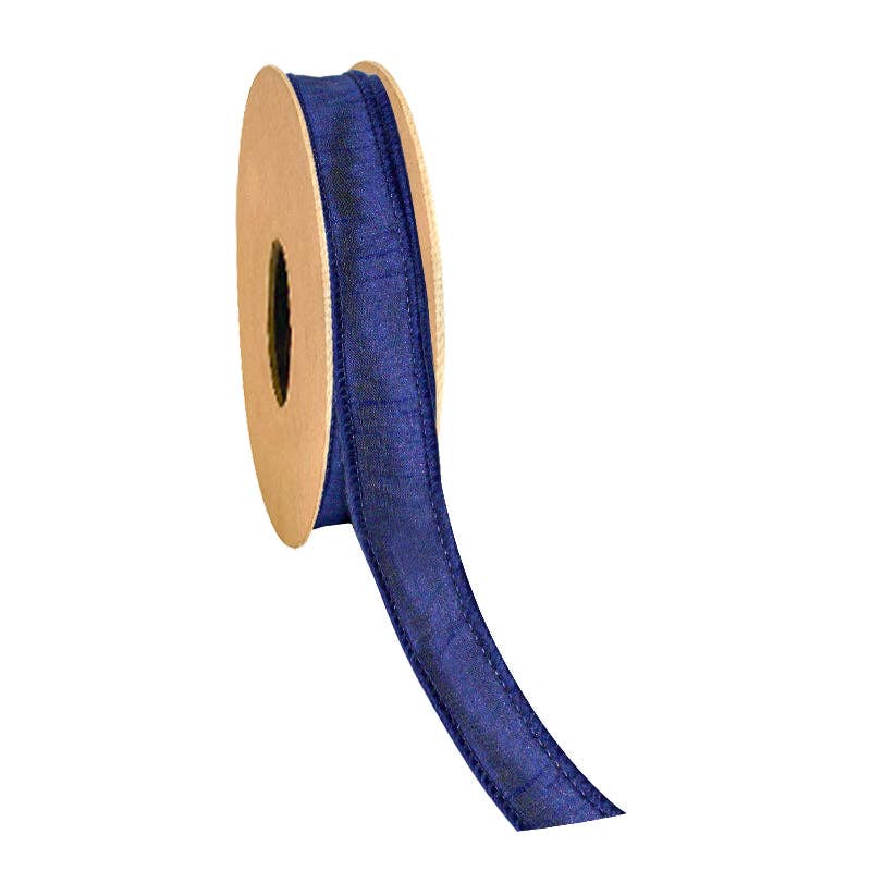 1" Wired Dupioni Ribbon | 10 Yards