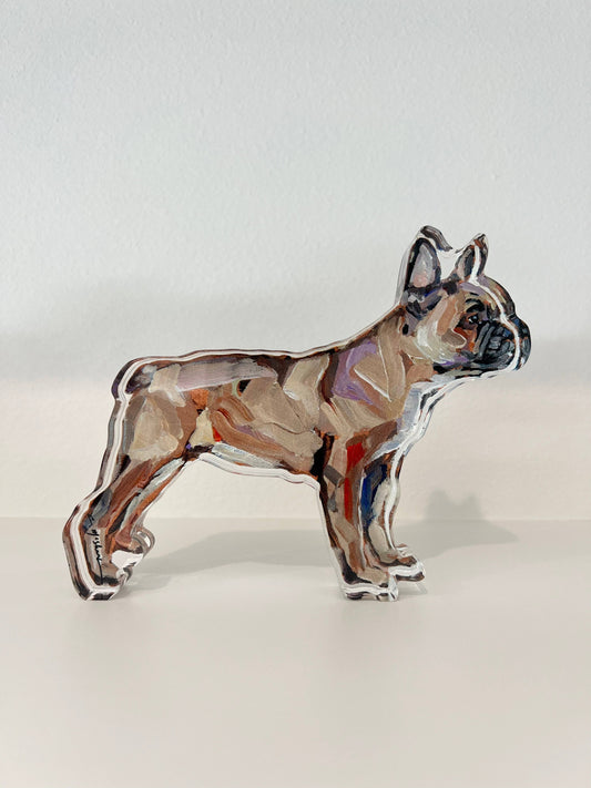French Bulldog Acrylic Block