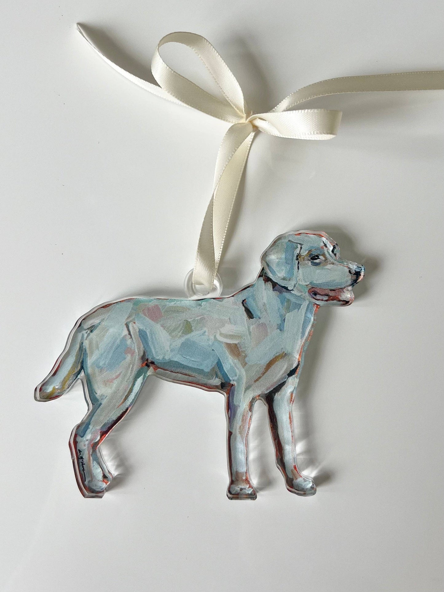 "White Lab" Ornament