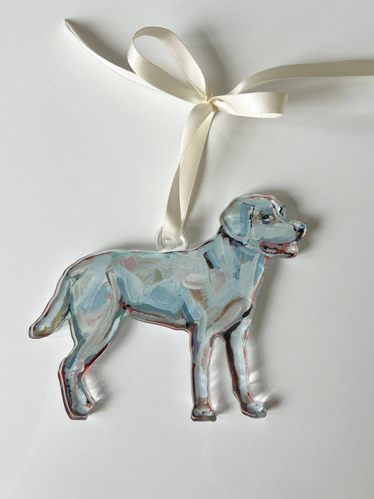 "White Lab" Ornament