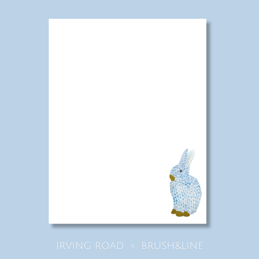 Blue Bunny Notepad