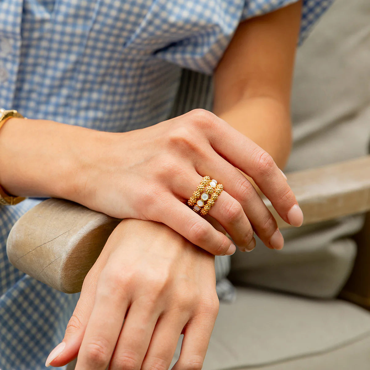 Berry Icon Ring - Gold