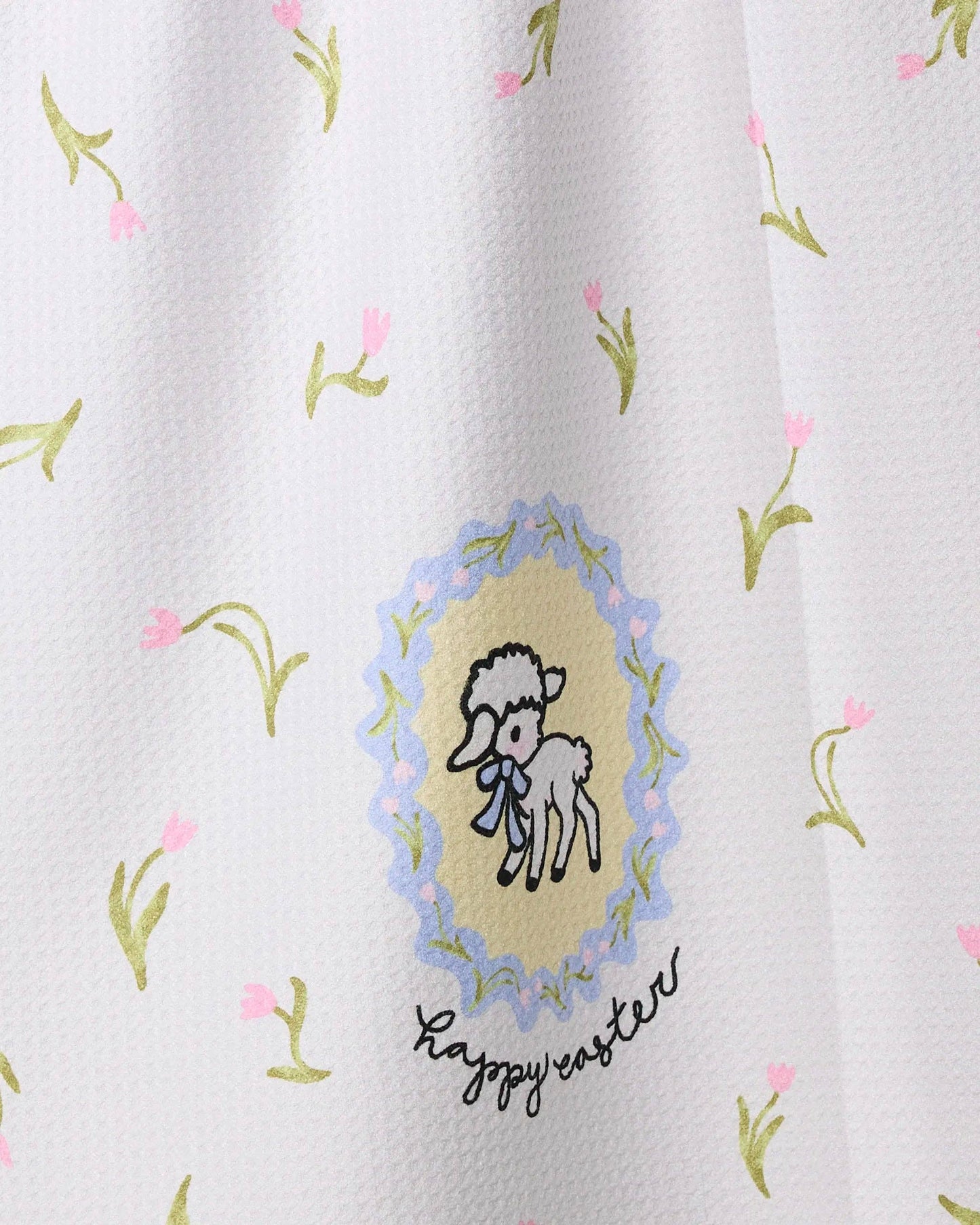 Easter Little Lamb Tea Towel