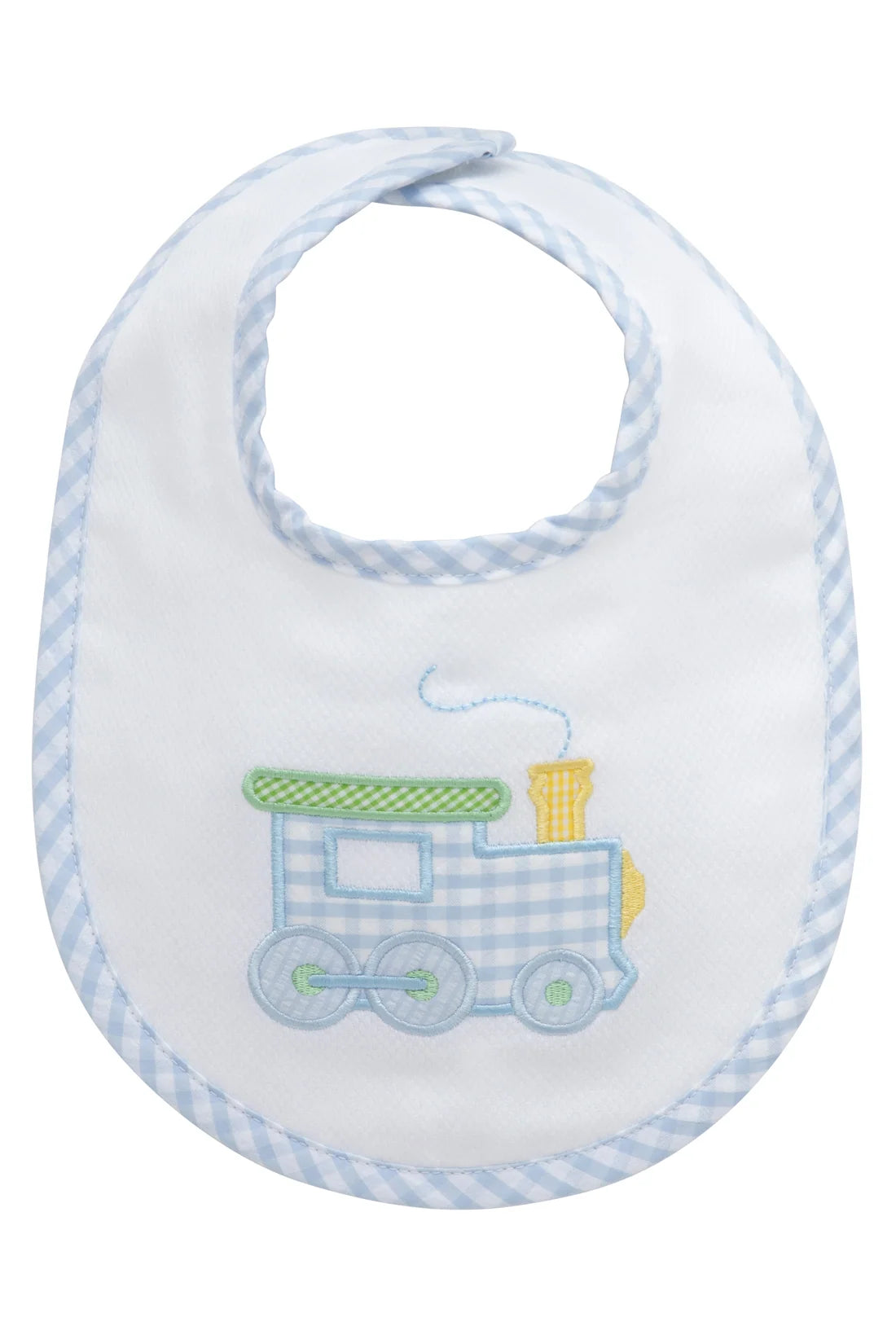 Train Applique Bib