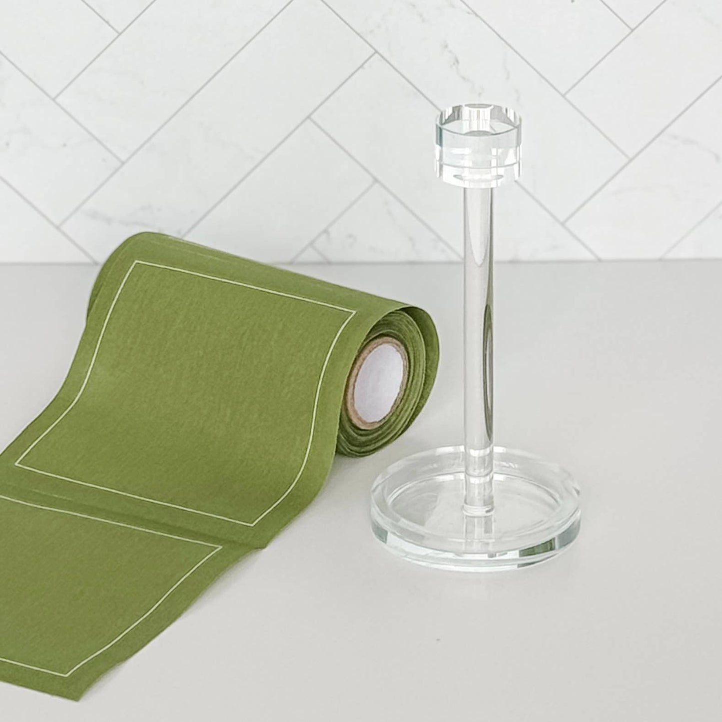 Exclusive Cocktail Napkin Stand in Glass