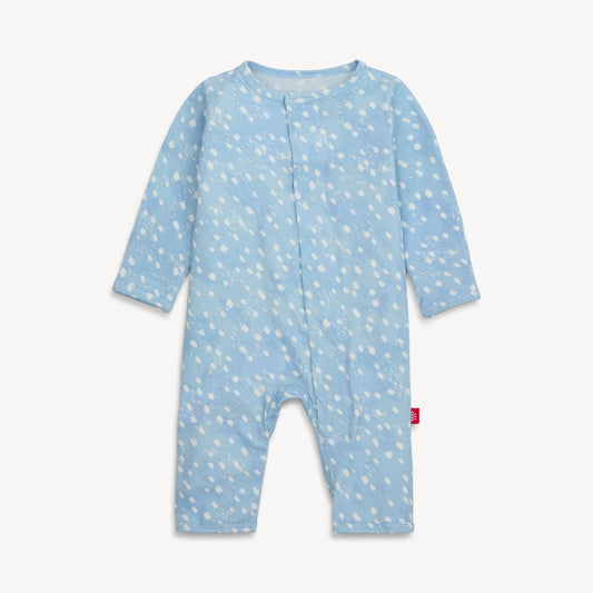 Blue Doeskin Magnetic Coverall